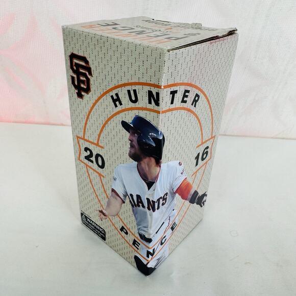 5 for $25| Hunter Pence Solar Bobble Body San Francisco Giants SGA 8-14-16 SF - Picture 2 of 9